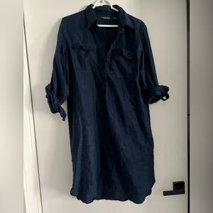 Ralph Lauren Denim quarter button-up dress.